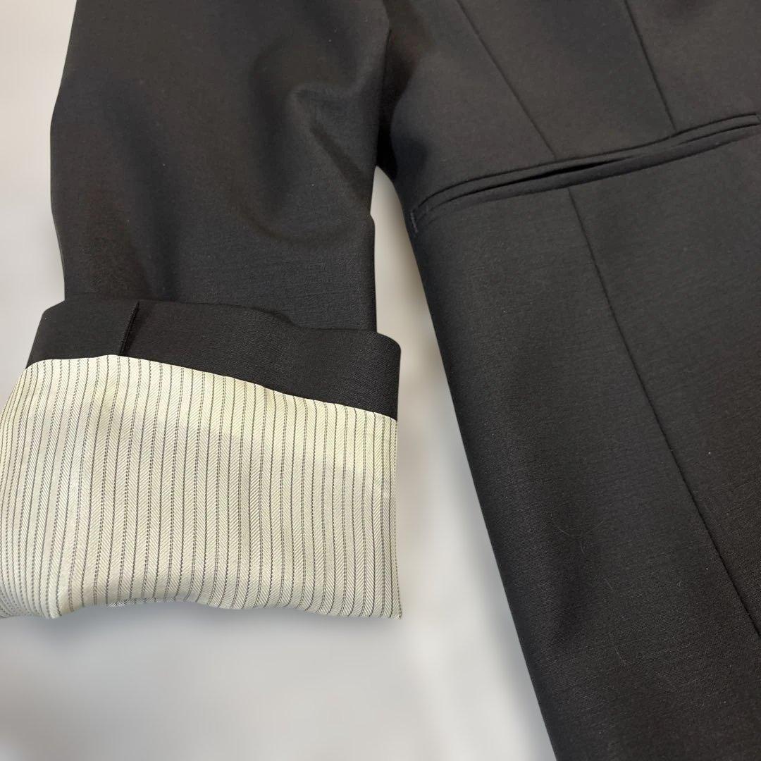 [美品]23区 スーツ黒 大きいサイズ size44 (中写真必見下さい)