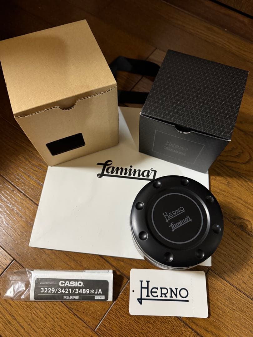 【限定】HERNO×CASIO 青山10周年記念 LaminarG-SHOCK