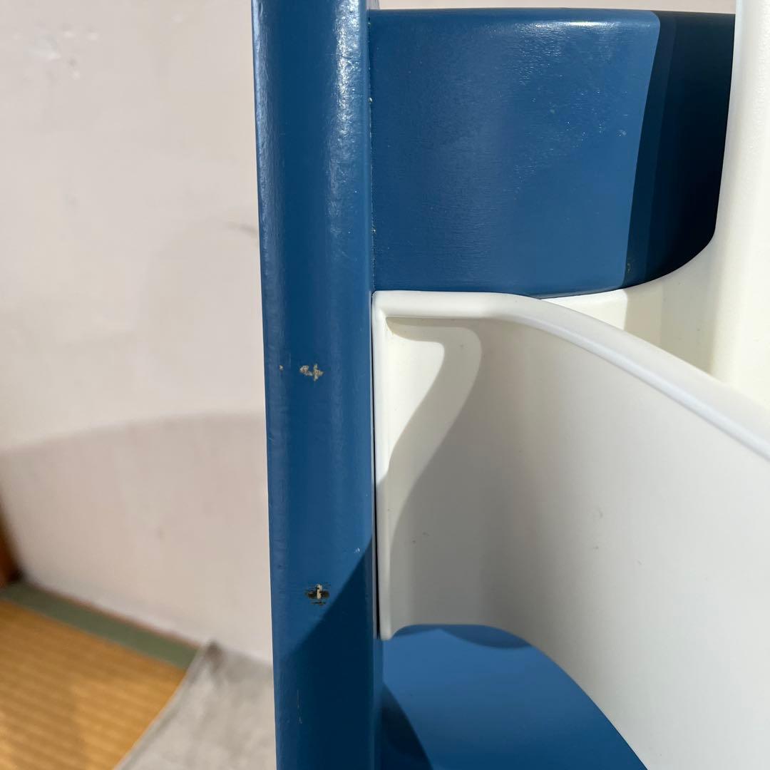 ストッケ　トリップ トラップ　ブルー　　+ベビーセット　+おまけクッション