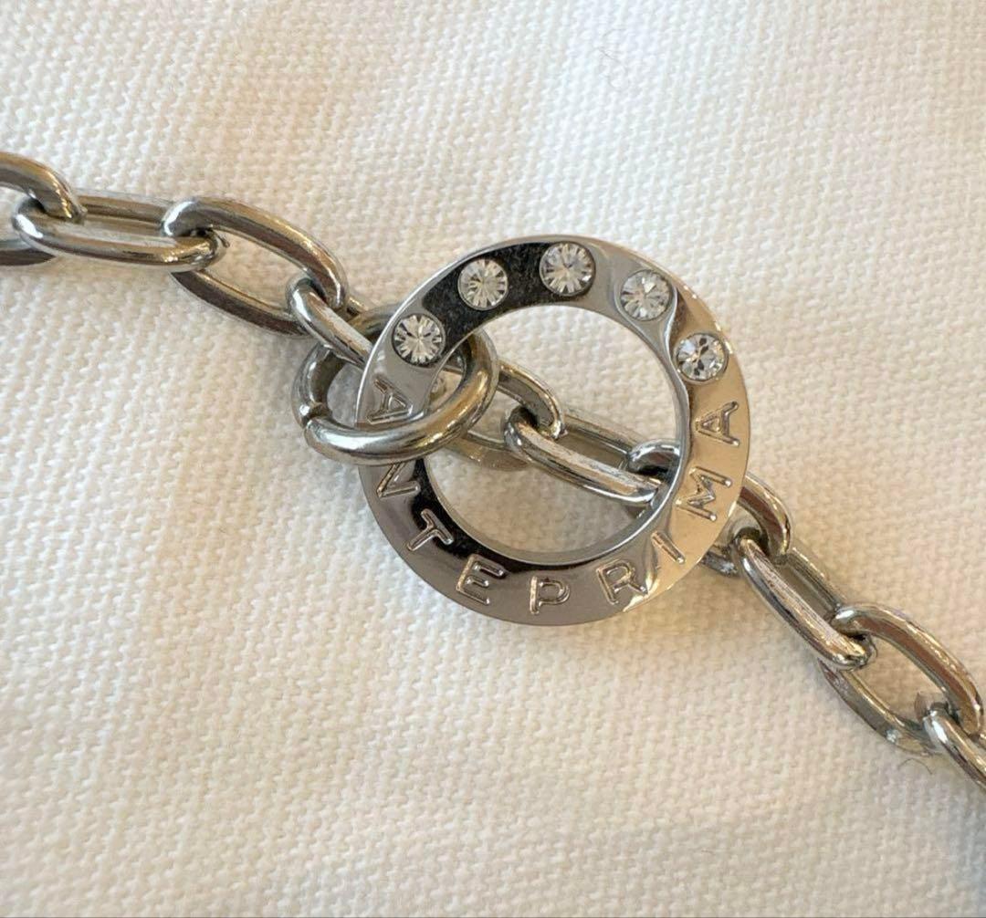 極美品 アンテプリマ スタンダード スクエア シルバー ワイヤーバッグ インナー