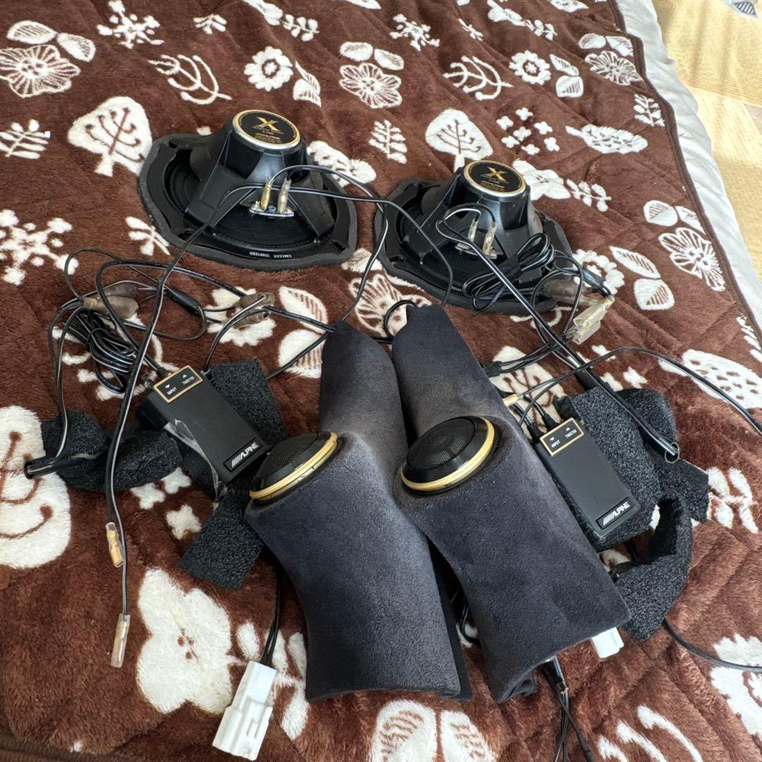 ALPINE X-1705 2WAYスピーカー 180W