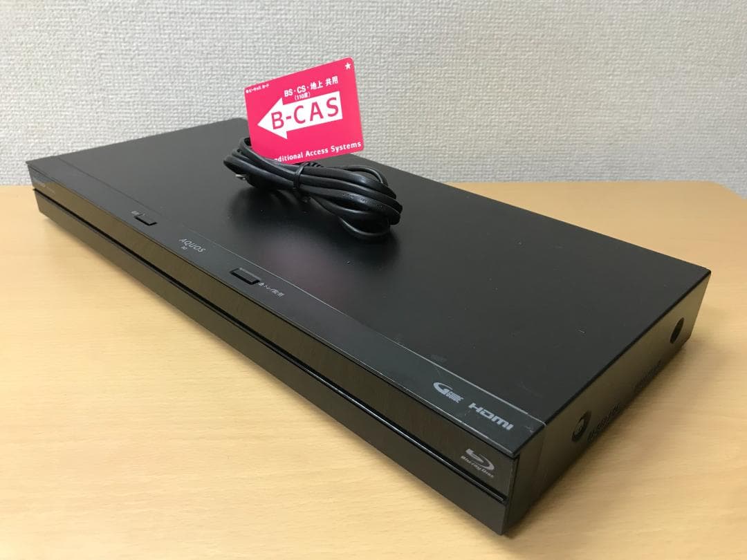 シャープ ブルーレイレコーダー 「BD-NW520」 動作品