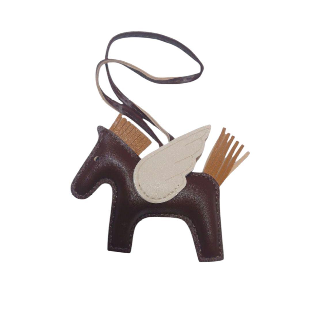 おうまさんチャームチョコレートブラウン