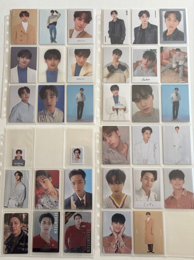 SEVENTEEN MINGYU ミンギュ　トレカ　カード　大量　引退品