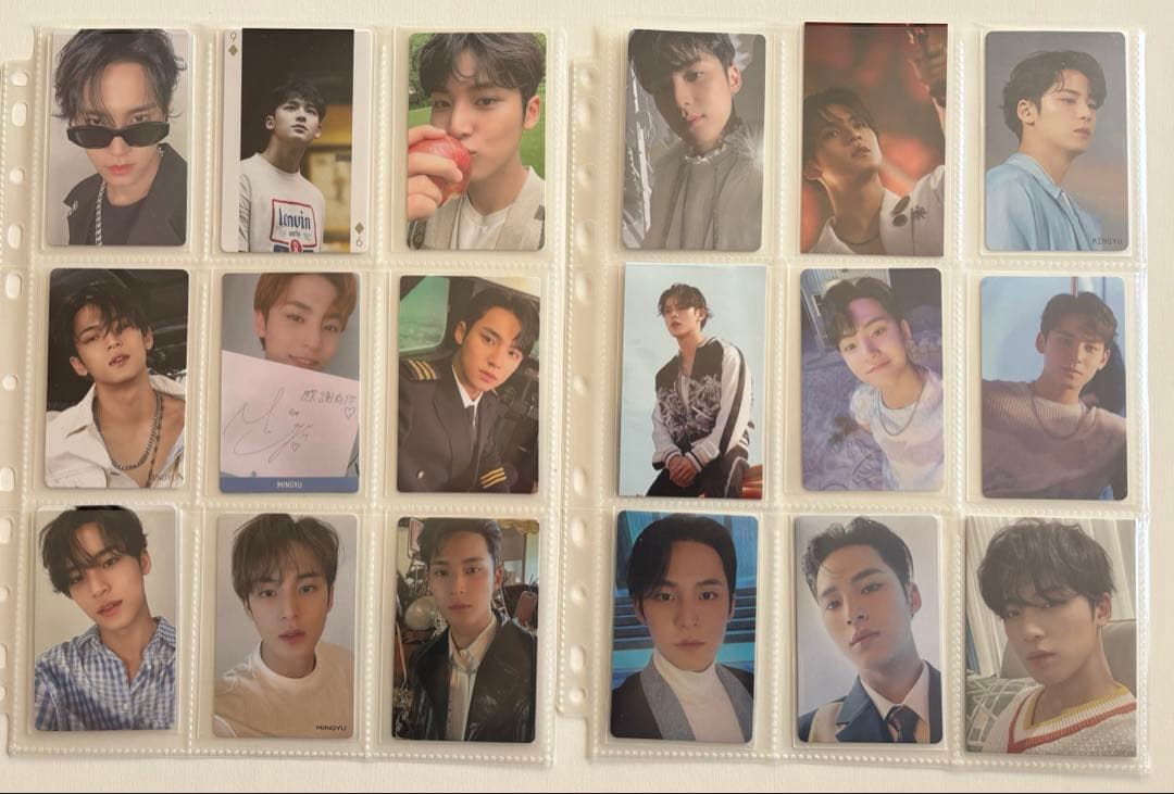 SEVENTEEN MINGYU ミンギュ　トレカ　カード　大量　引退品