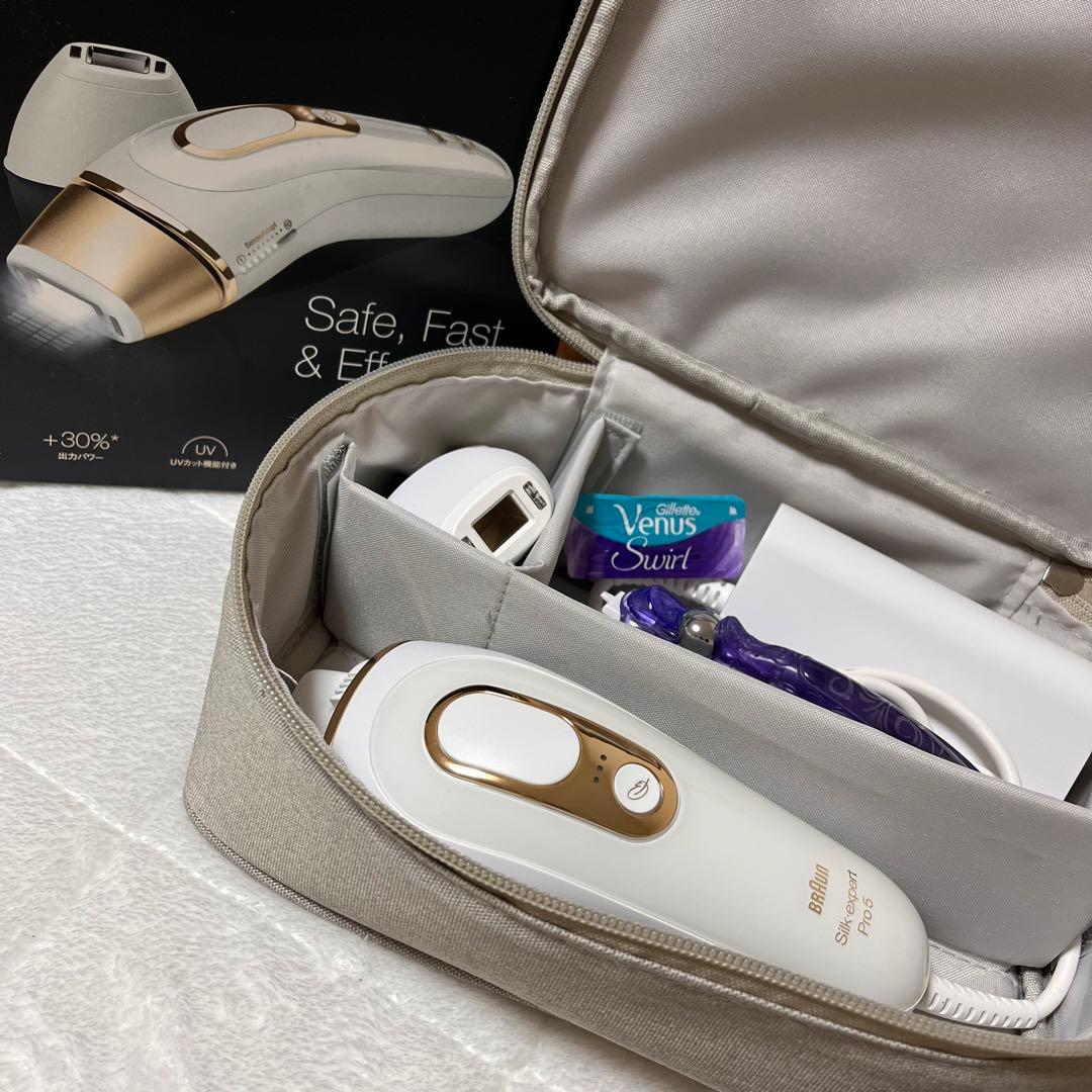 BRAUN 光美容機　脱毛　ブラウン シルクエキスパート　プロ5