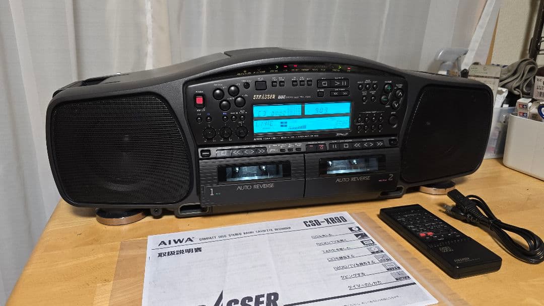 AIWA CSD-XR90改 Bluetooth搭載CDラジカセ 完動品 155