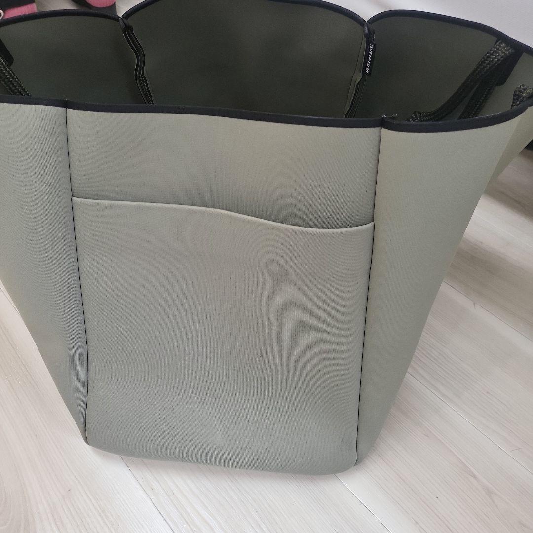 STATE OF ESCAPE オリーブグリーン トートバッグ