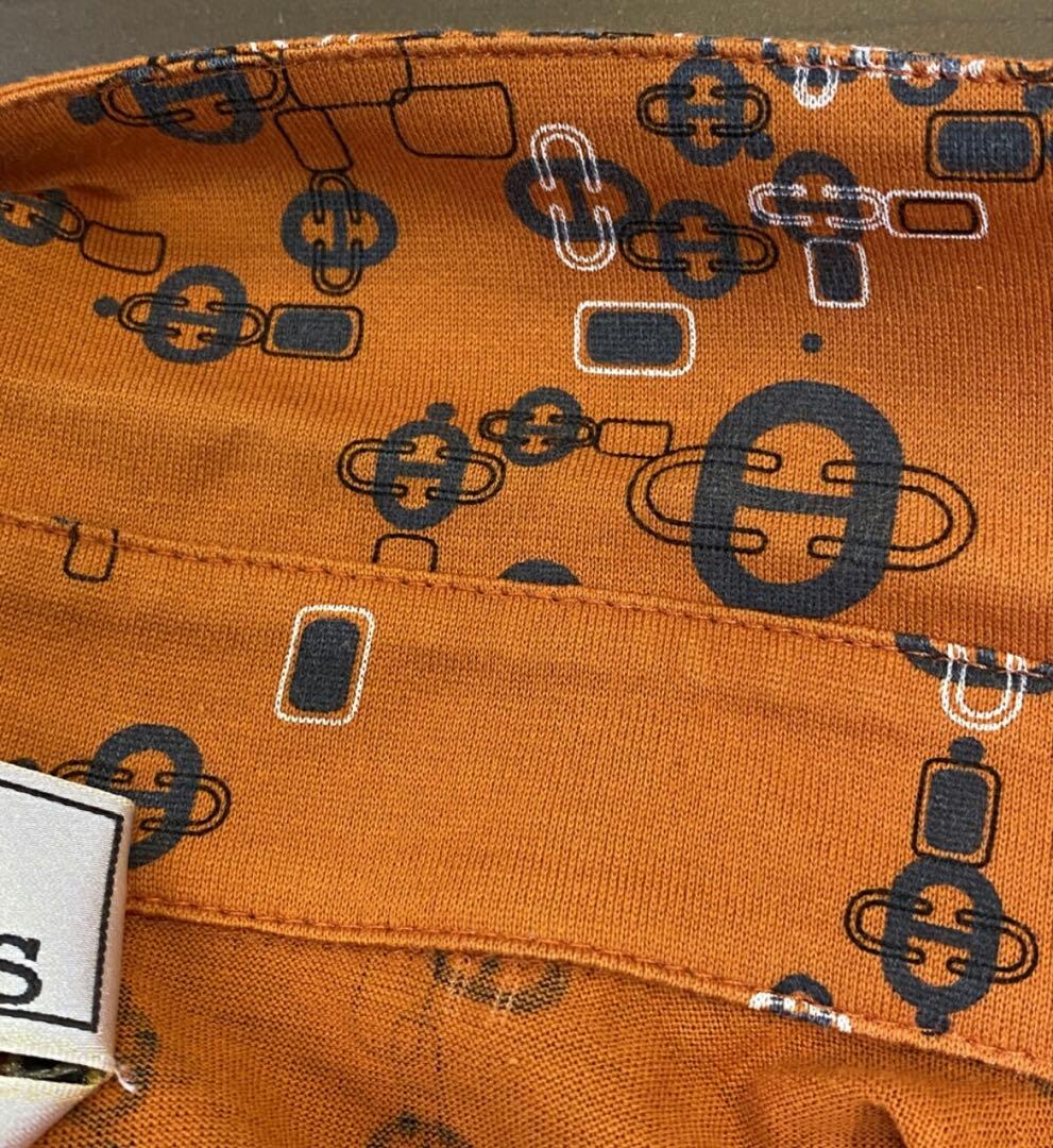 エルメス　シェーヌダンクル柄　美品