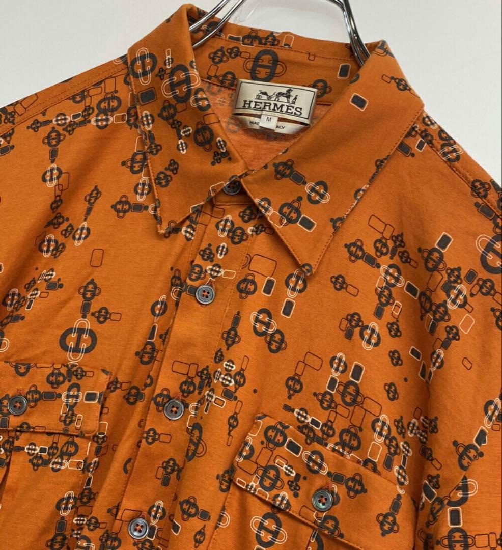 エルメス　シェーヌダンクル柄　美品