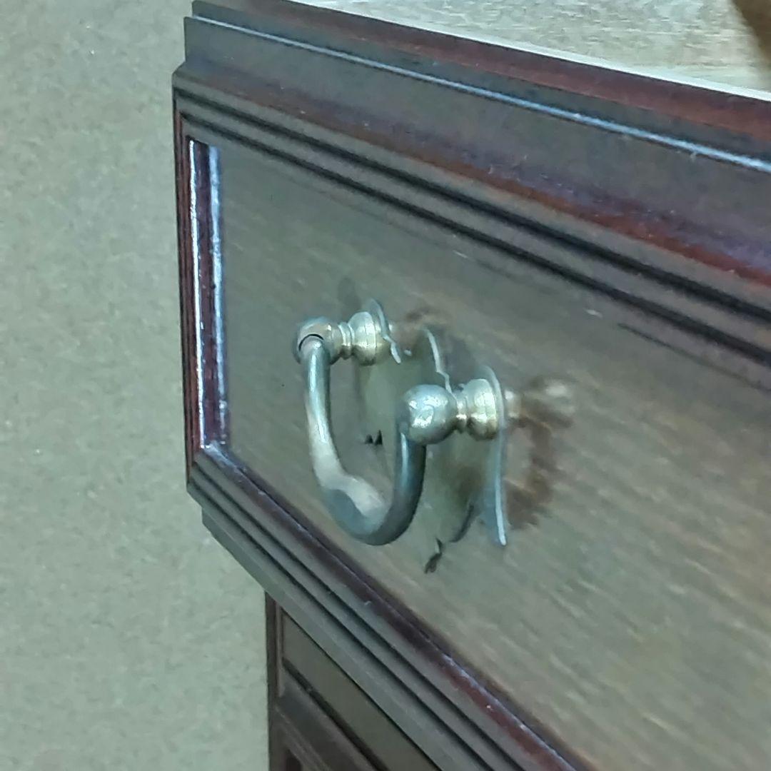 桐 木製 7段整理ダンス 分離可 可愛い取っ手 頑丈な造り チェスト