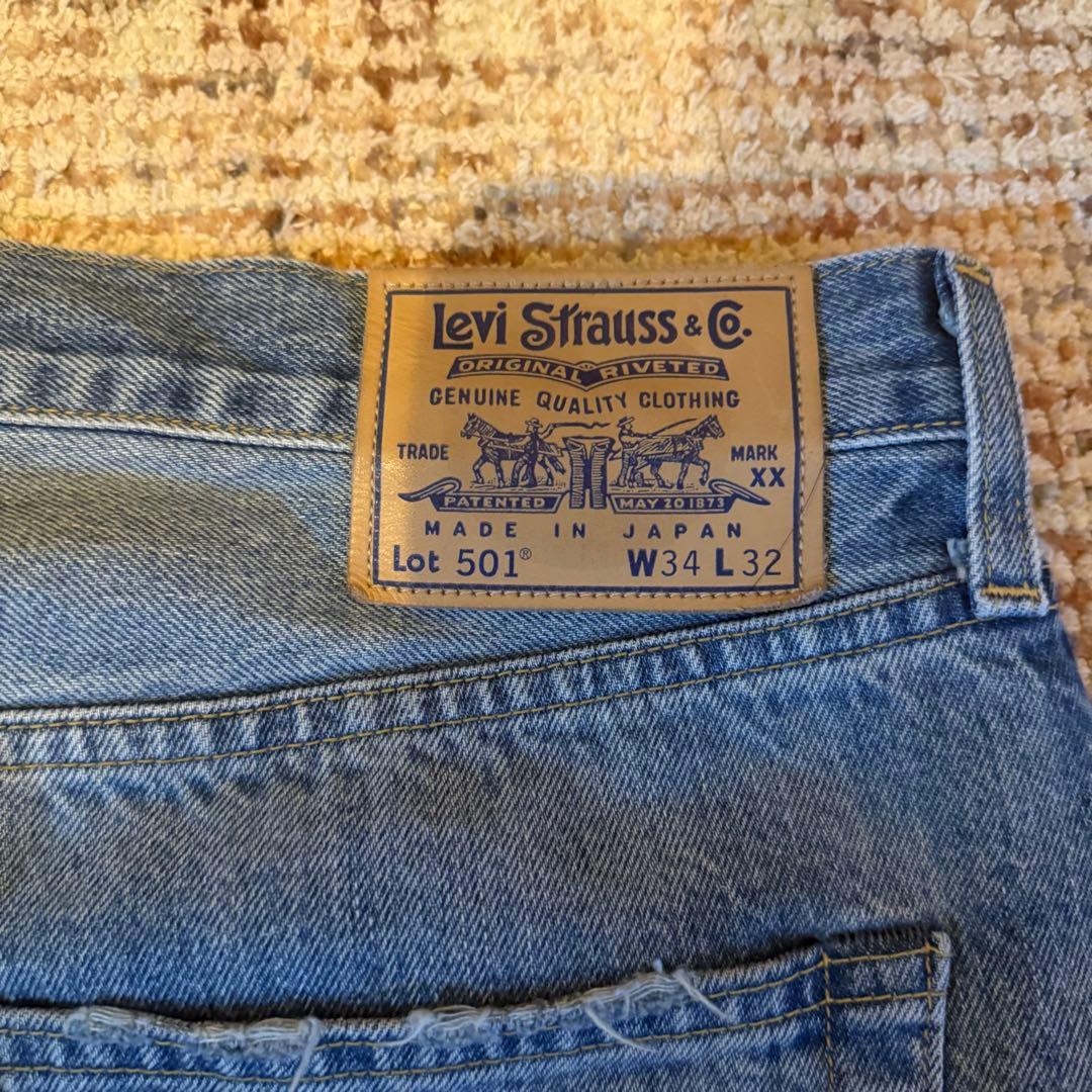 Levi's 501 bluetab W34×L28 位