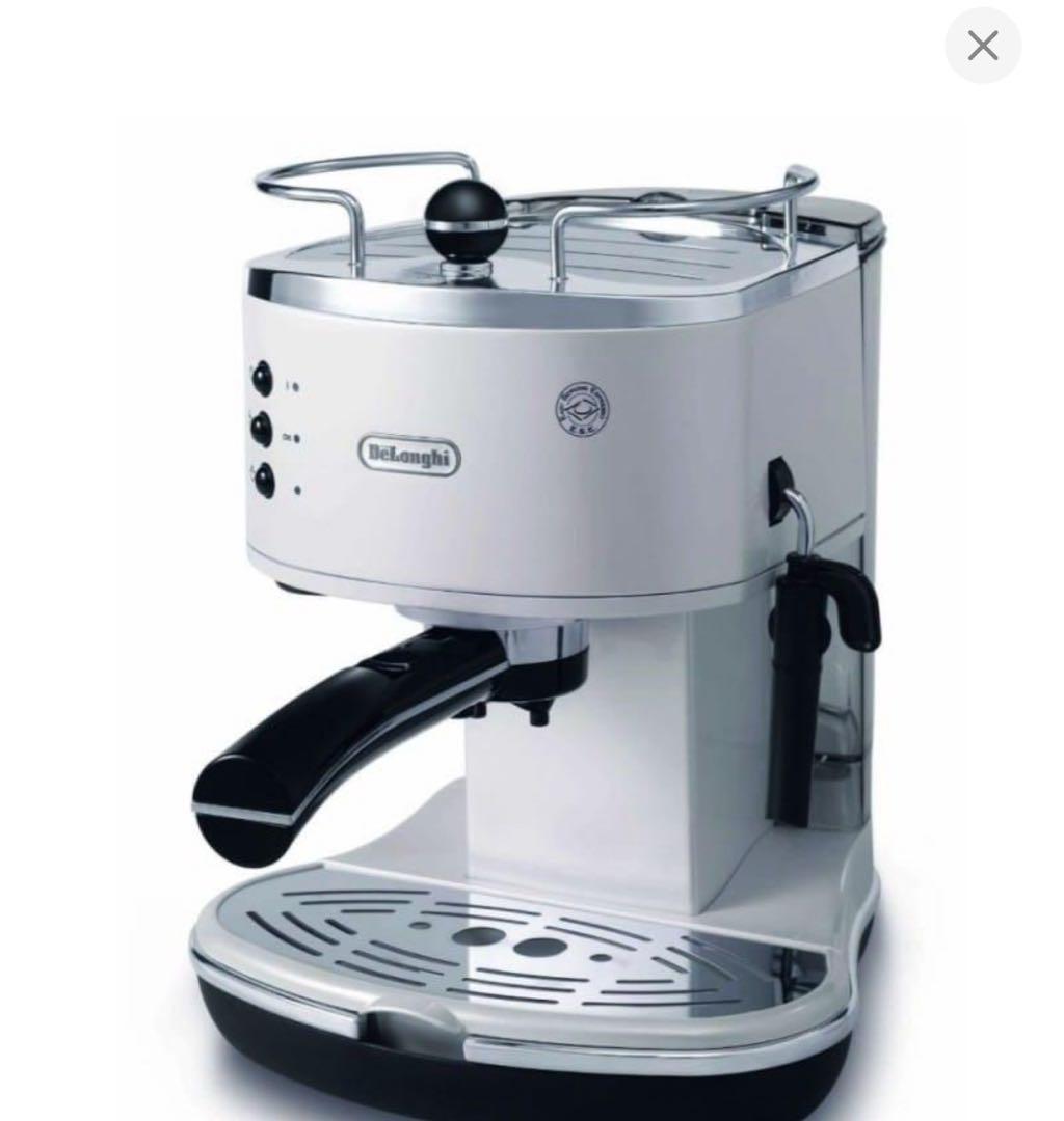 【未使用】DeLonghi icona エスプレッソ・カプチーノメーカー　白