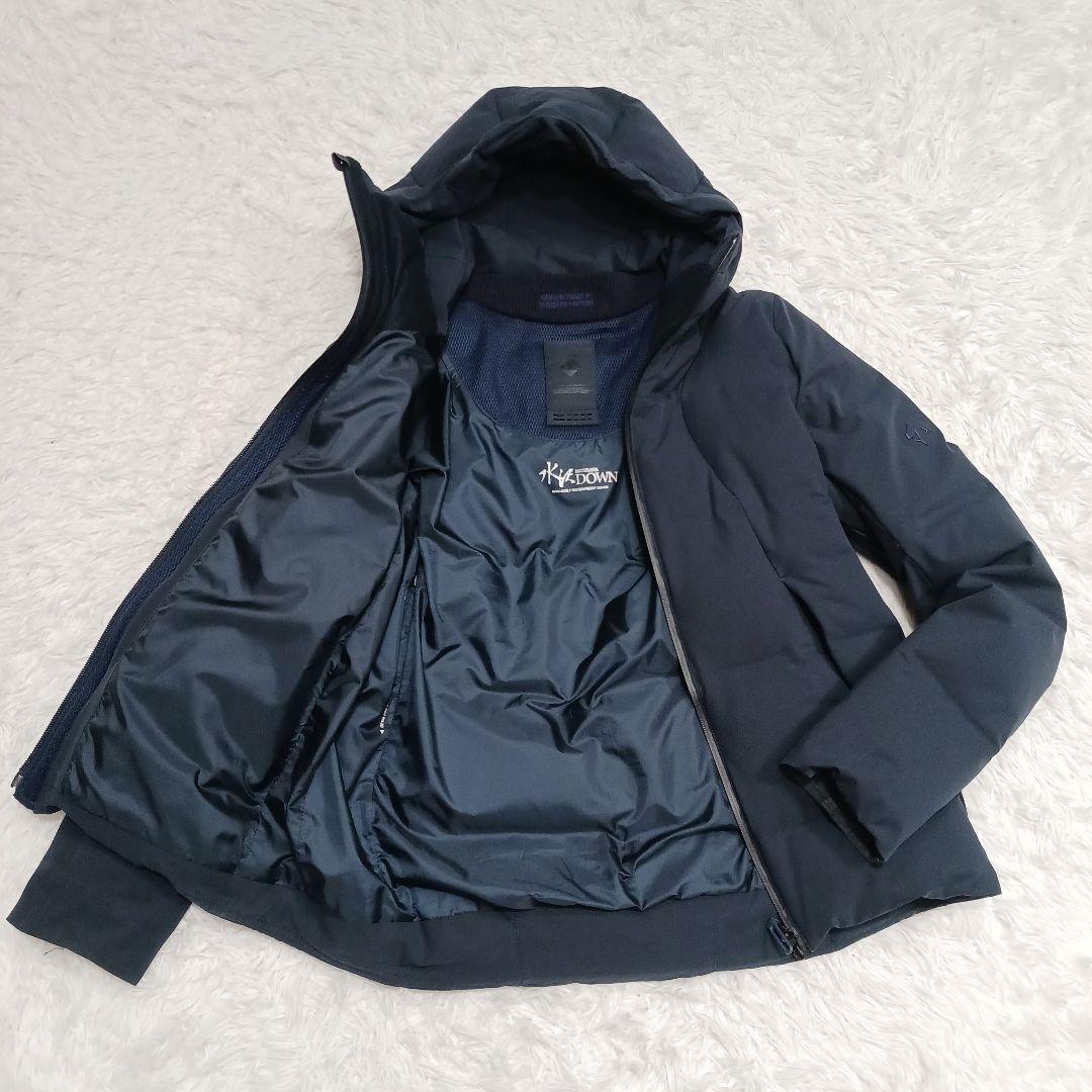✨良品✨デサントオルテライン　シャトル　水沢ダウン　BOA ネイビー　M