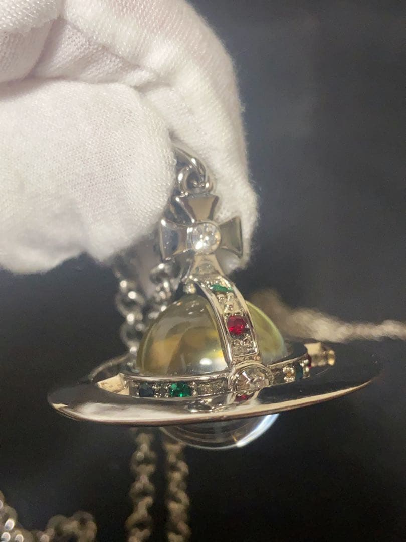 vivienne westwood ネックレス　ビッグオーブ
