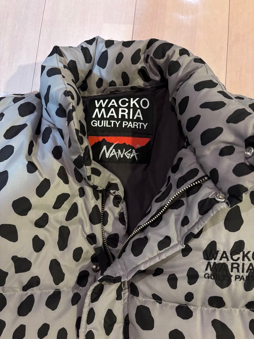 WACKO MARIA × NANGA レオパード　ダウン　木村拓哉着用モデル