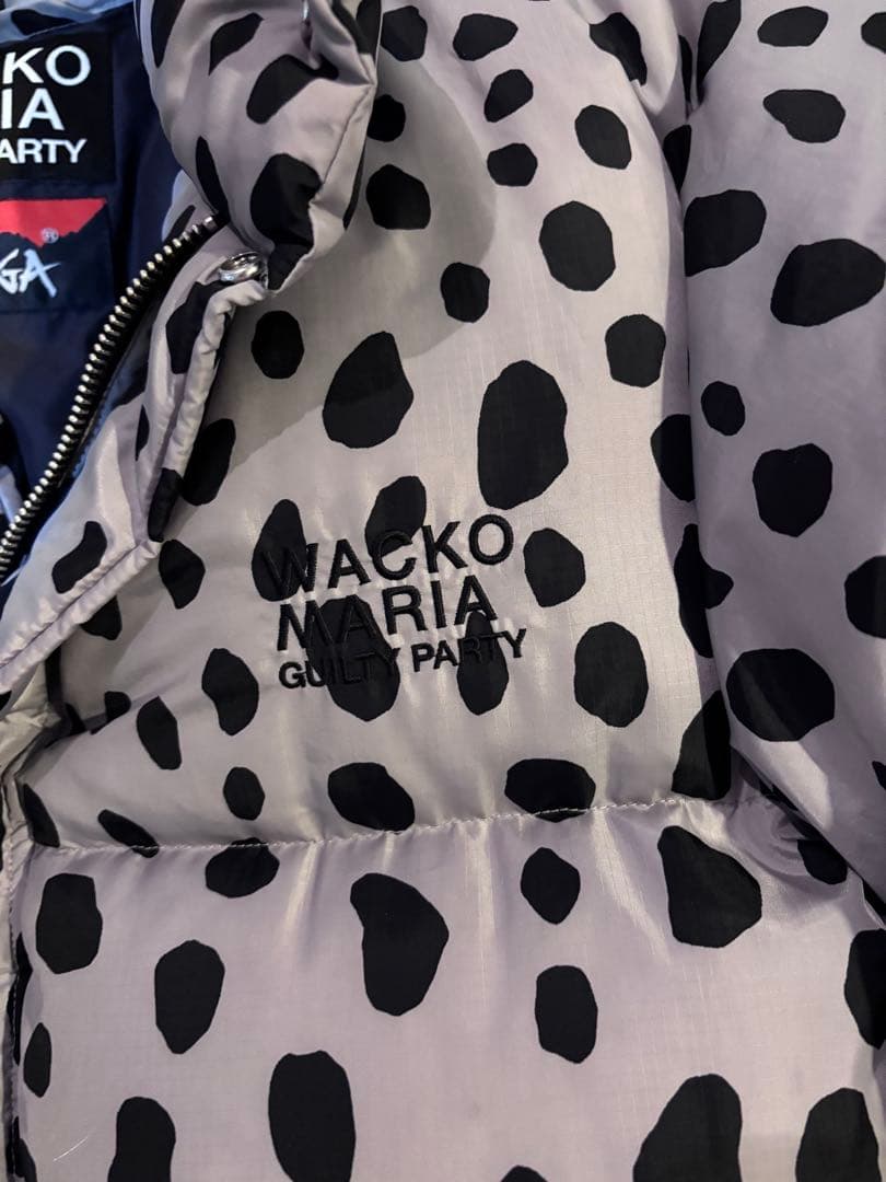 WACKO MARIA × NANGA レオパード　ダウン　木村拓哉着用モデル