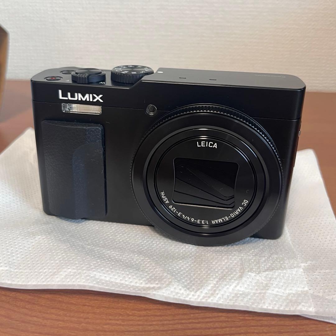 【美品】Panasonic LUMIX DC-TZ99 ブラック2025/5購入