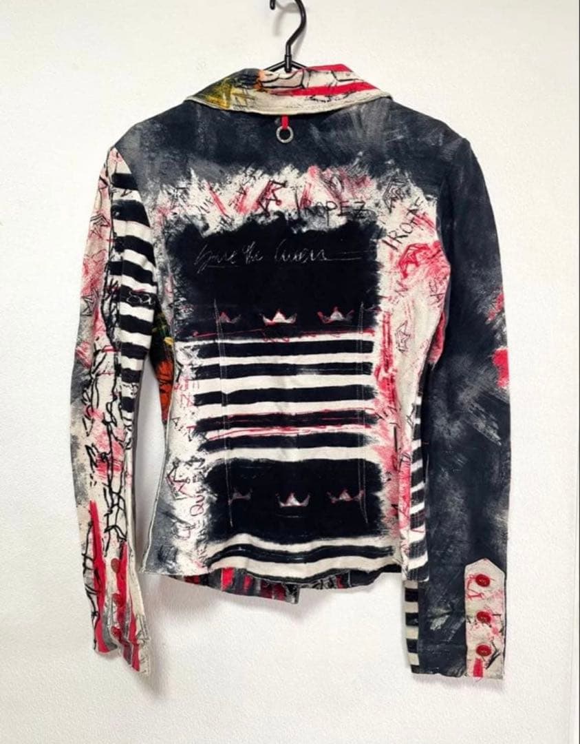 SAVE THE QUEEN カジュアルジャケット 平成ギャル y2k カラフル