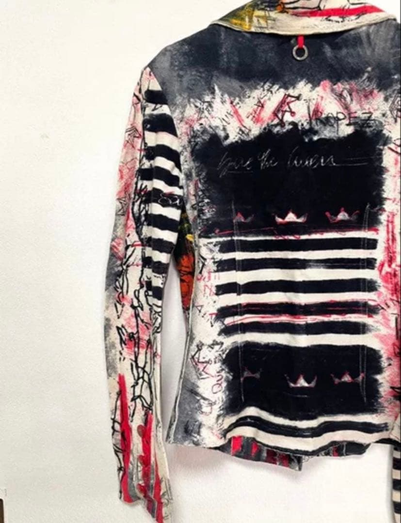 SAVE THE QUEEN カジュアルジャケット 平成ギャル y2k カラフル