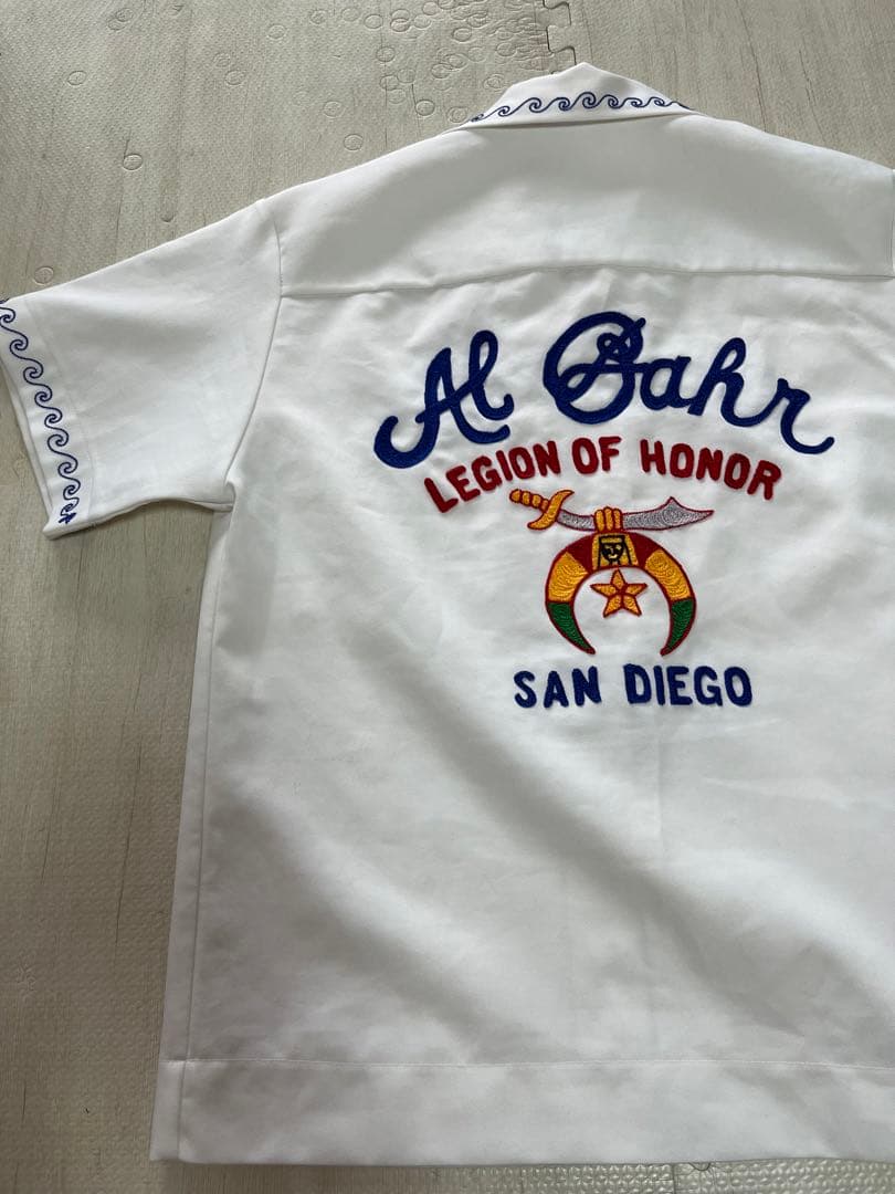 シュライナー　ボウリングシャツ　フリーメイソン　Ｌサイズ