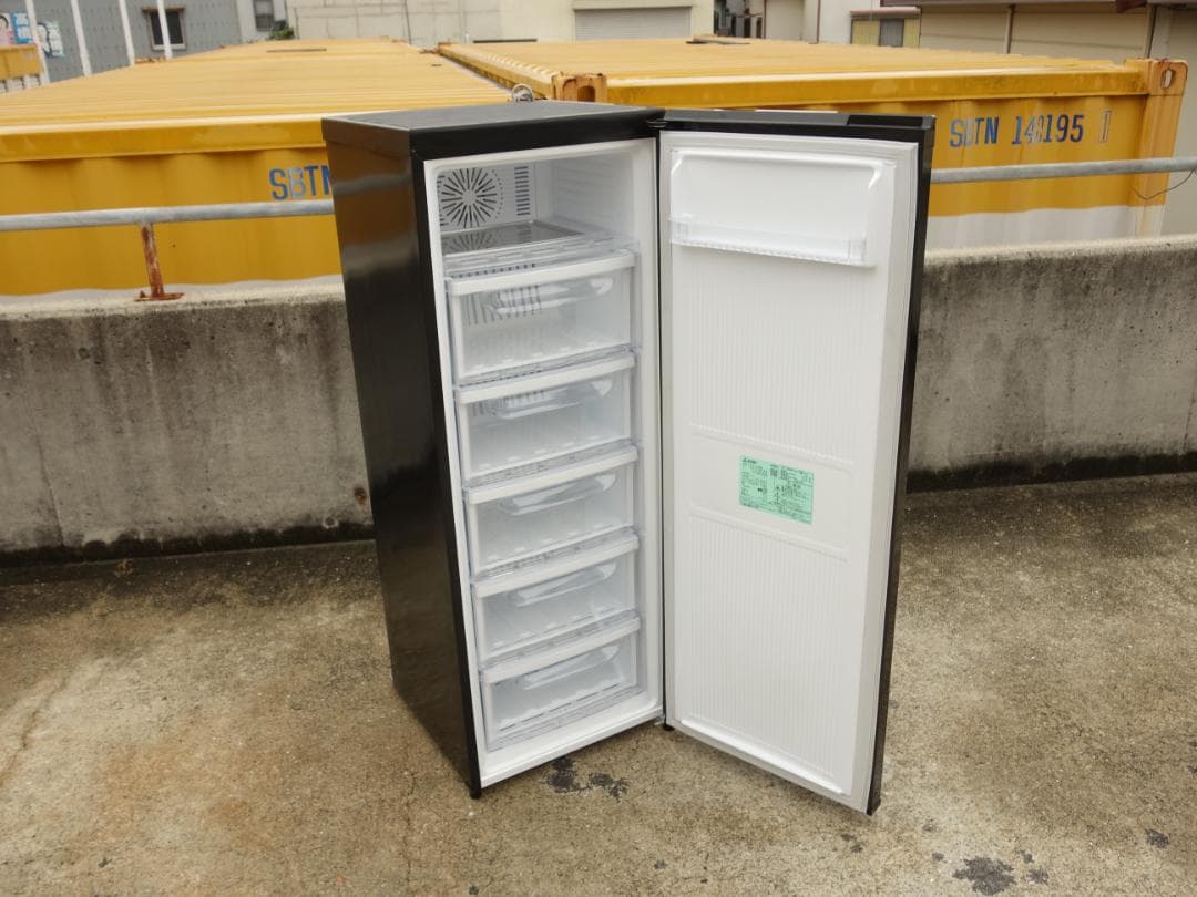 M▽三菱 冷凍庫 フリーザ ストッカー 144L ファン式 (27934)