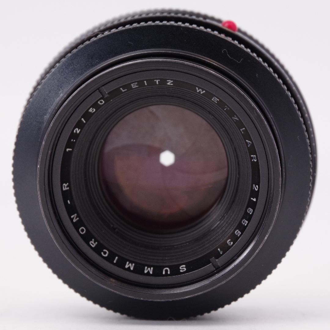 Leica SUMMICRON-R 50mm F2 １カム 純正フード付
