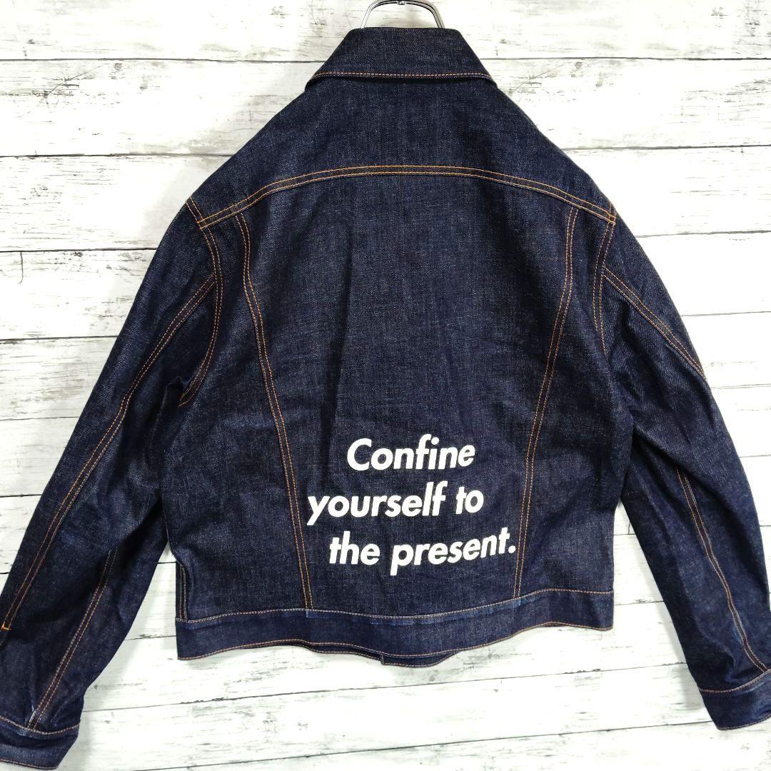 【超希少】ユニフォームエクスペリメント☆バックビッグロゴデニムジャケット　ソフ