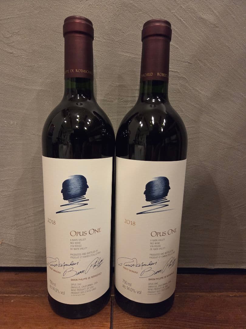 オーパス・ワン 2018 2本セット