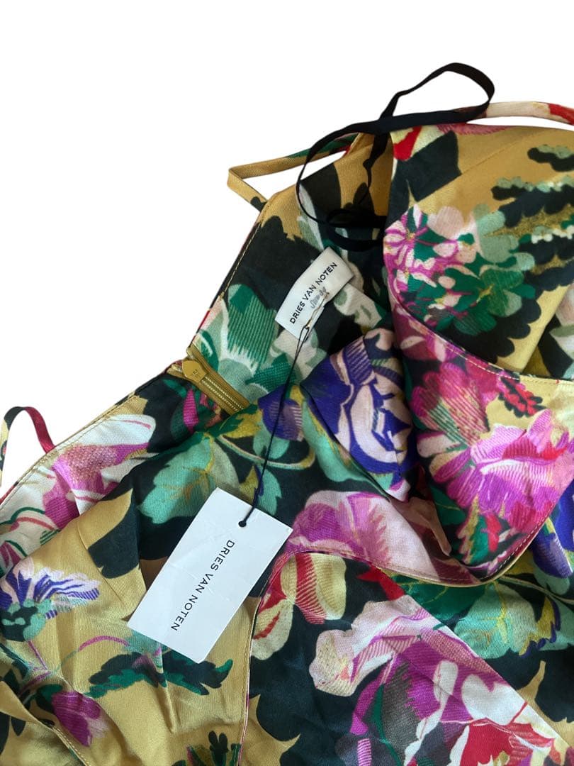 Dries van noten フロラー　花柄　キャミソールワンピース 名作