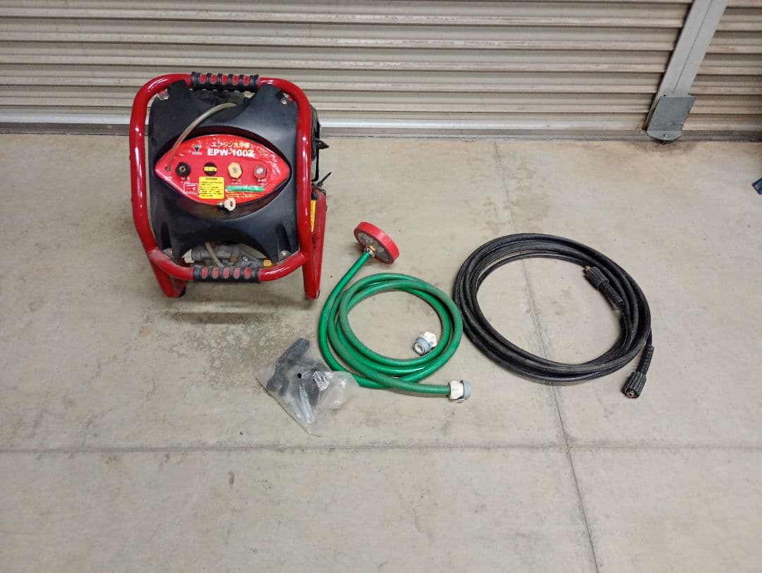 高圧洗浄機 EPW-100 ガソリンエンジン　ジャンクの品です。
