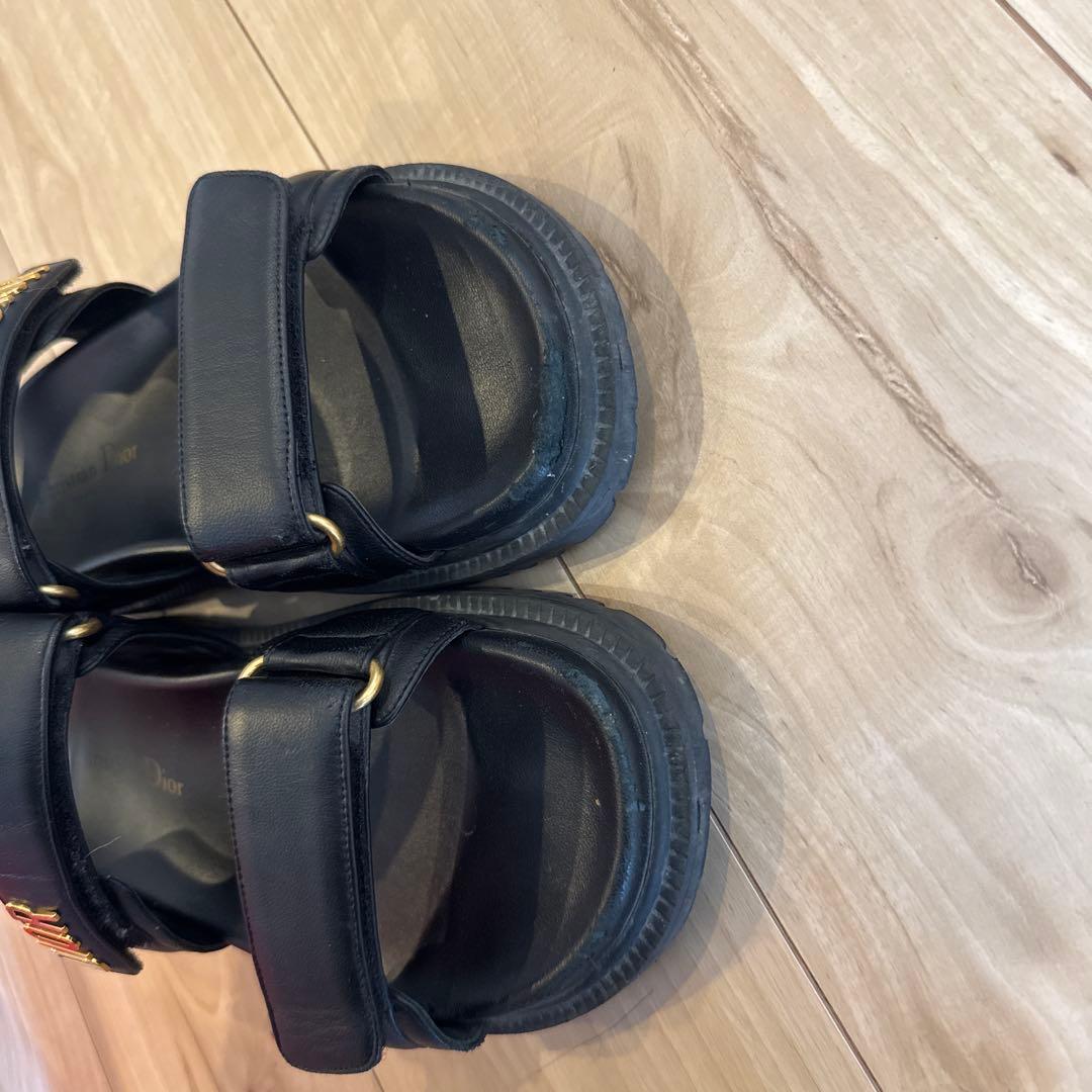 ア*ー様 ディオール　サンダル 37 36 23.5 厚底　スポーツサンダル