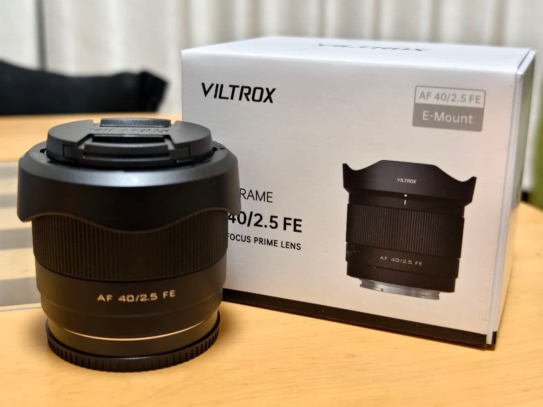 【美品】VILTROX AF 40mm F2.5 FE Eマウントレンズ