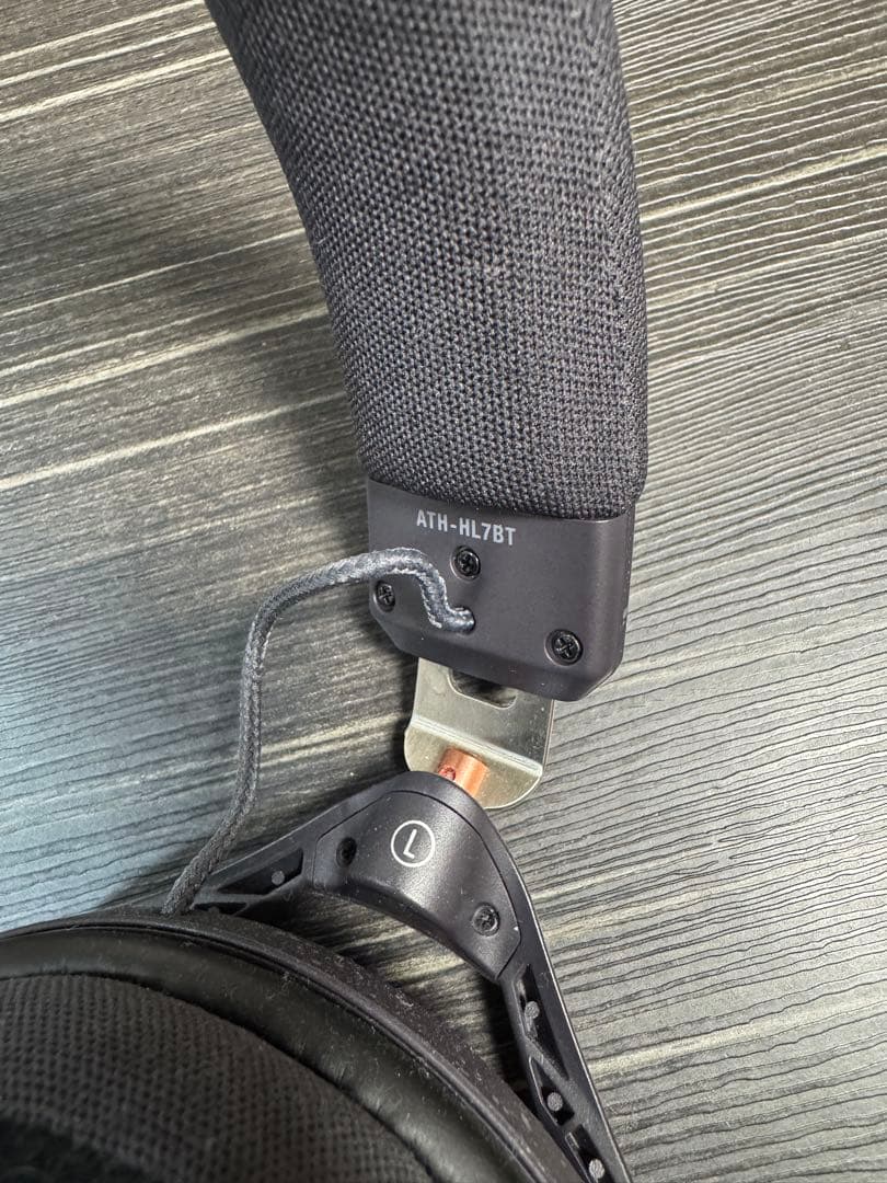 audio-technica ブラック ヘッドホン　ATH-HL7BT