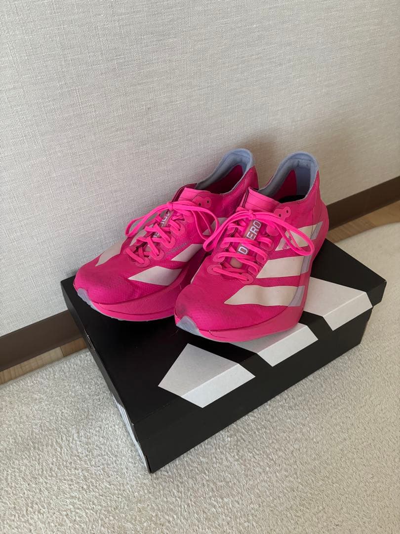 ADIZERO ADIOS PRO 4 M 9 (US) ピンク27.5cm