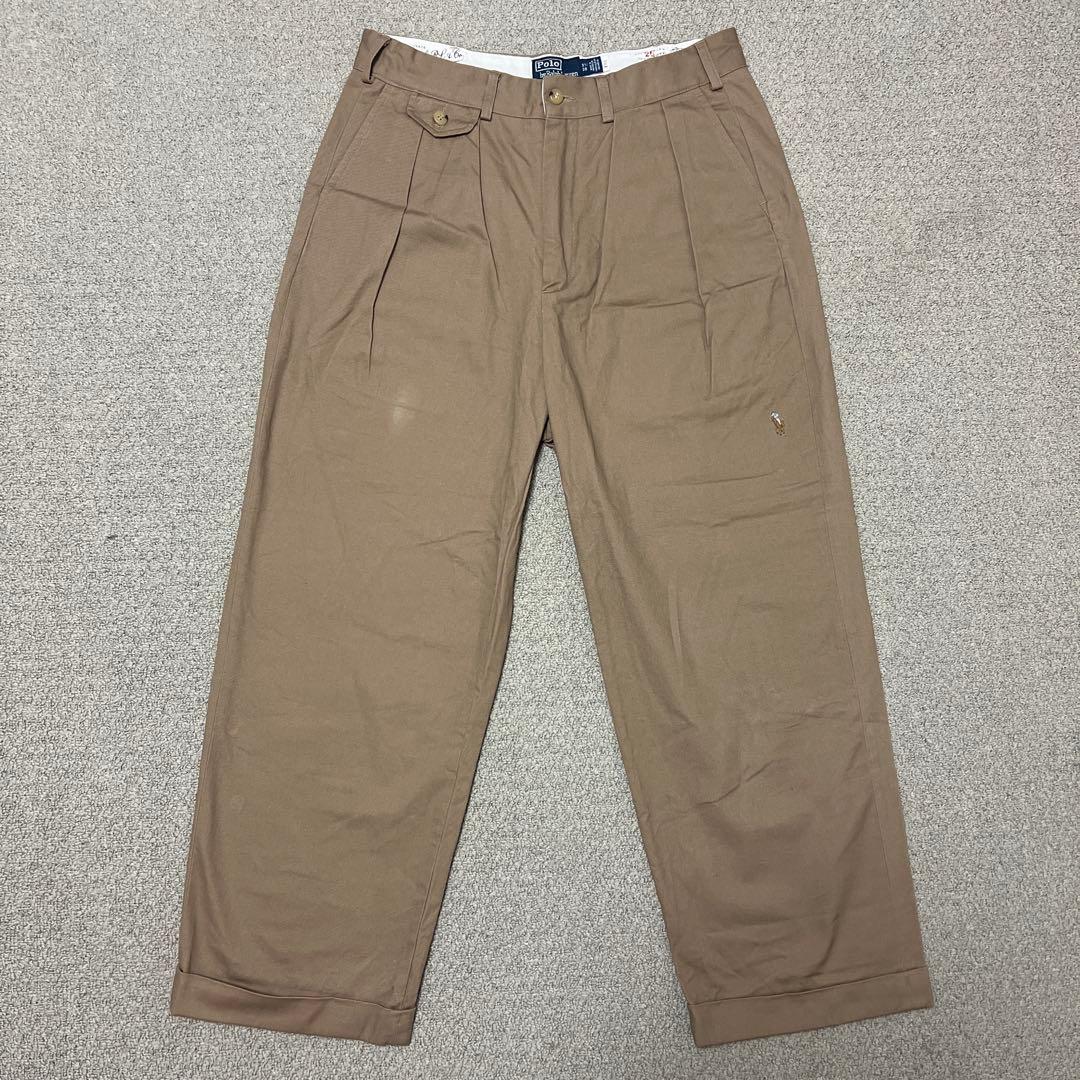 RALPH LAUREN for BEAMS ビッグチノ 31/30 膝ポニー