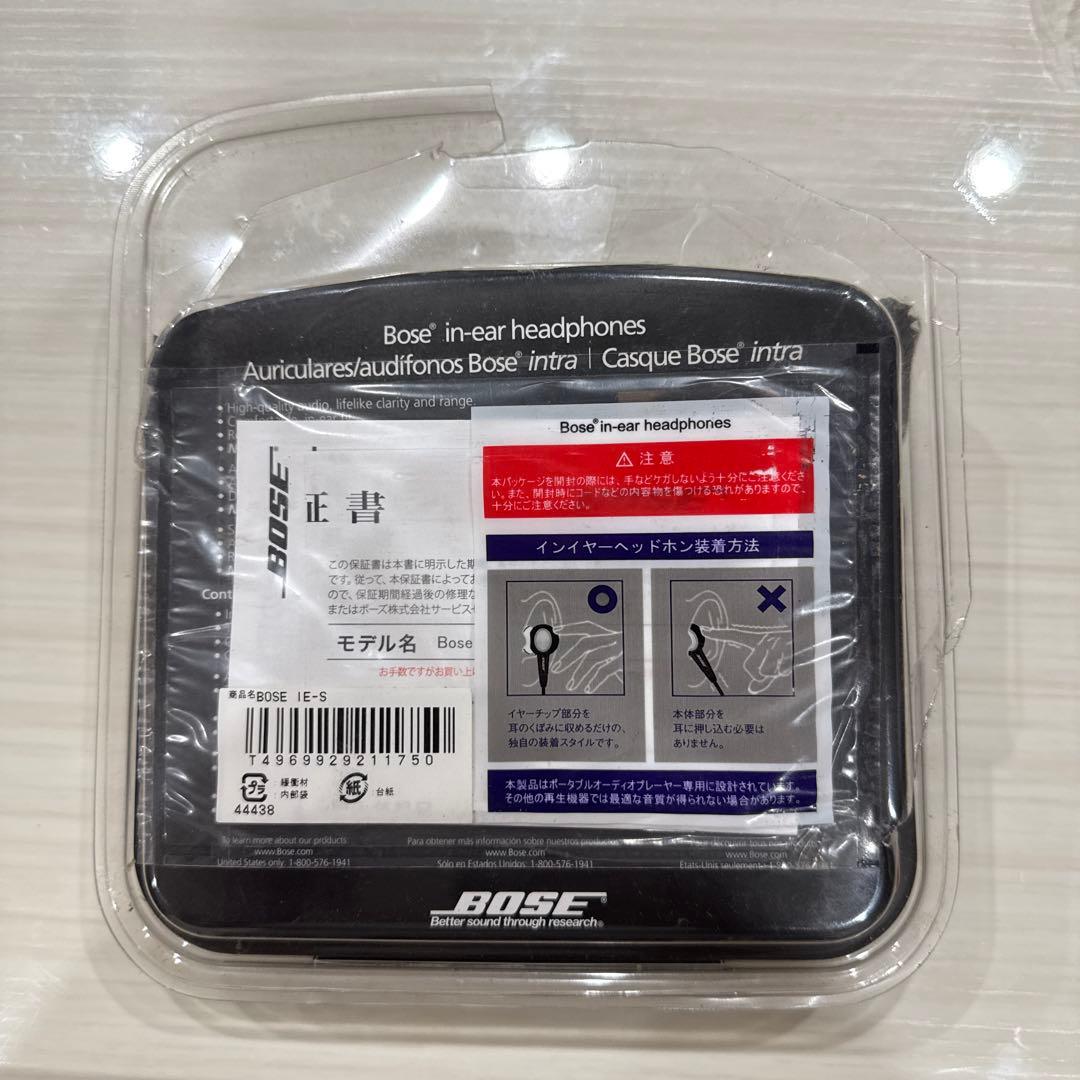 ボーズ BOSE インイヤーヘッドホン BOSE IE-S