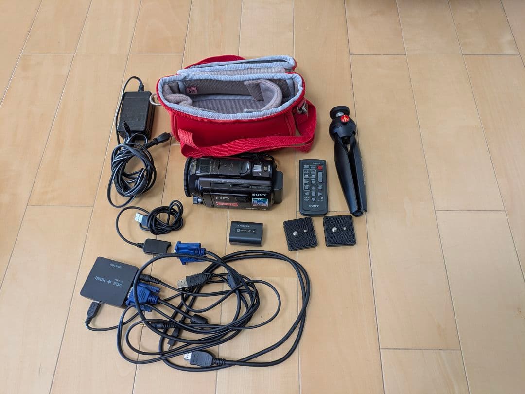 SONY ハンディカム HD 20.4MP 64GB＆付属品