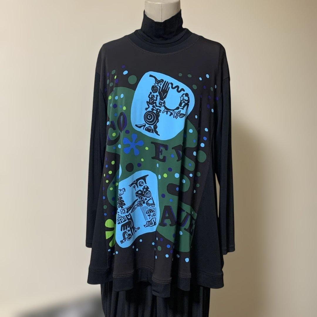 TOKUKO1erVOL(トクコプルミエ ヴォル)プリントチュニック