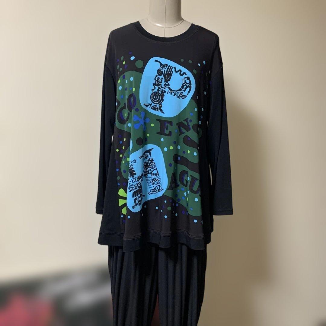 TOKUKO1erVOL(トクコプルミエ ヴォル)プリントチュニック