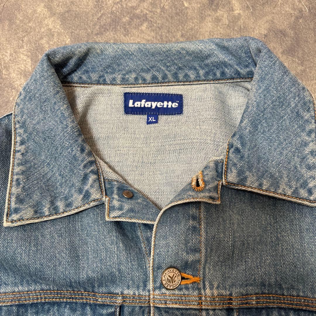 オサ！LFYT ラファイエット デニムジャケット 刺繍 XL 岡山デニム