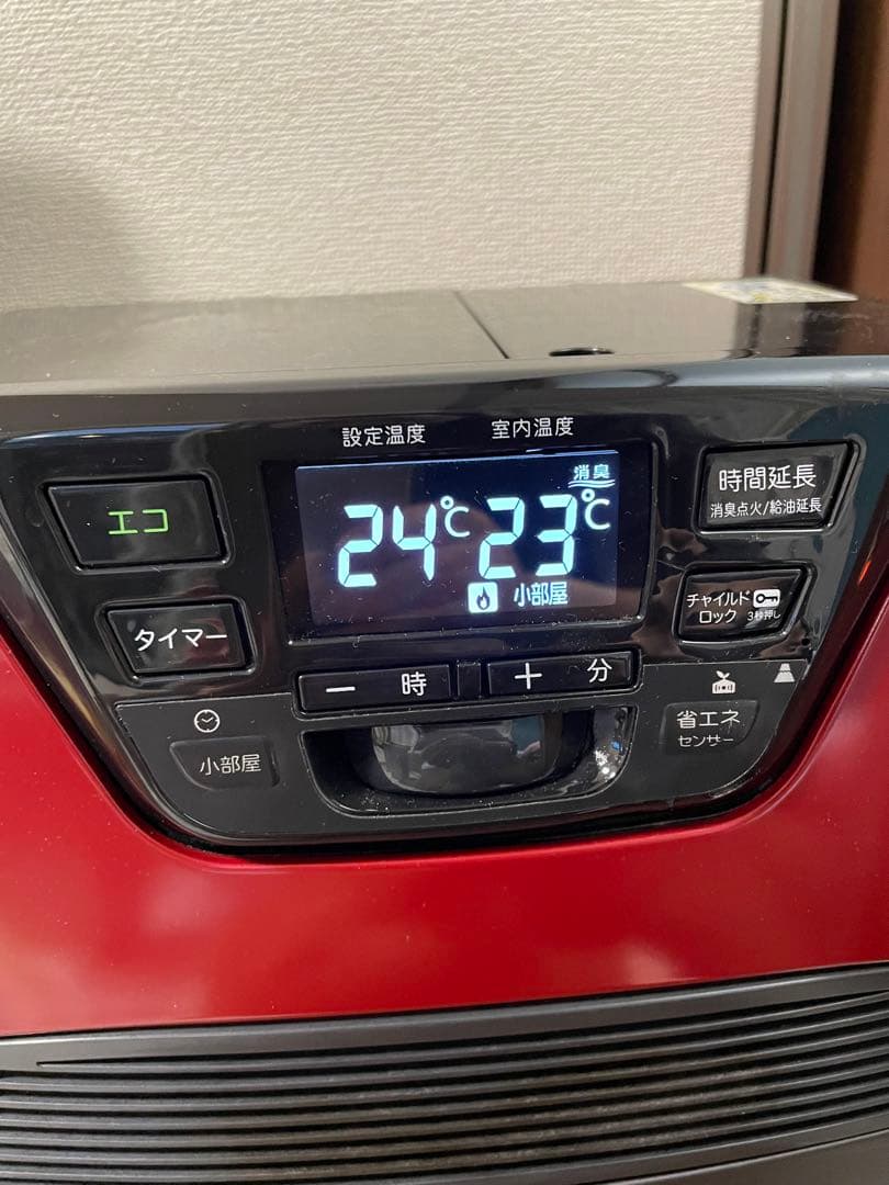 トヨトミ ハイブリッドファンヒーター　LC-SHB40C-R