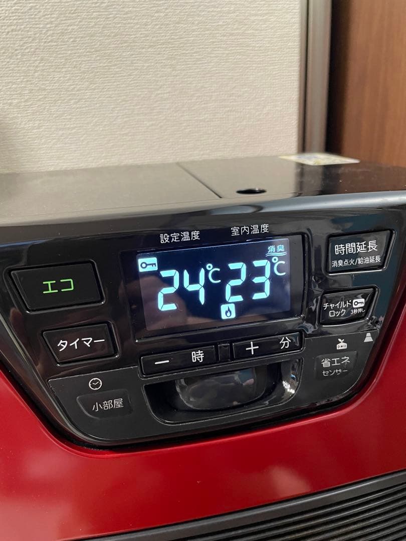 トヨトミ ハイブリッドファンヒーター　LC-SHB40C-R