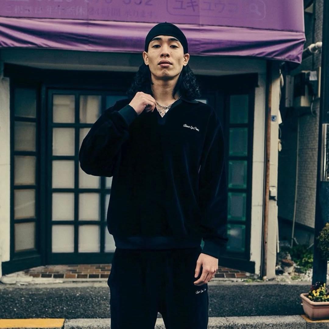 BLACKEYEPATCH ブラックアイパッチ ベロア スエット