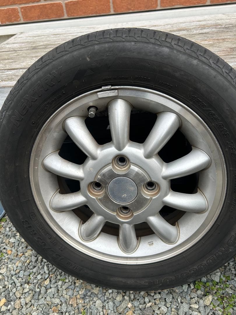 ❁*˗様 スズキ純正　ラパン純正アルミホイール13インチ