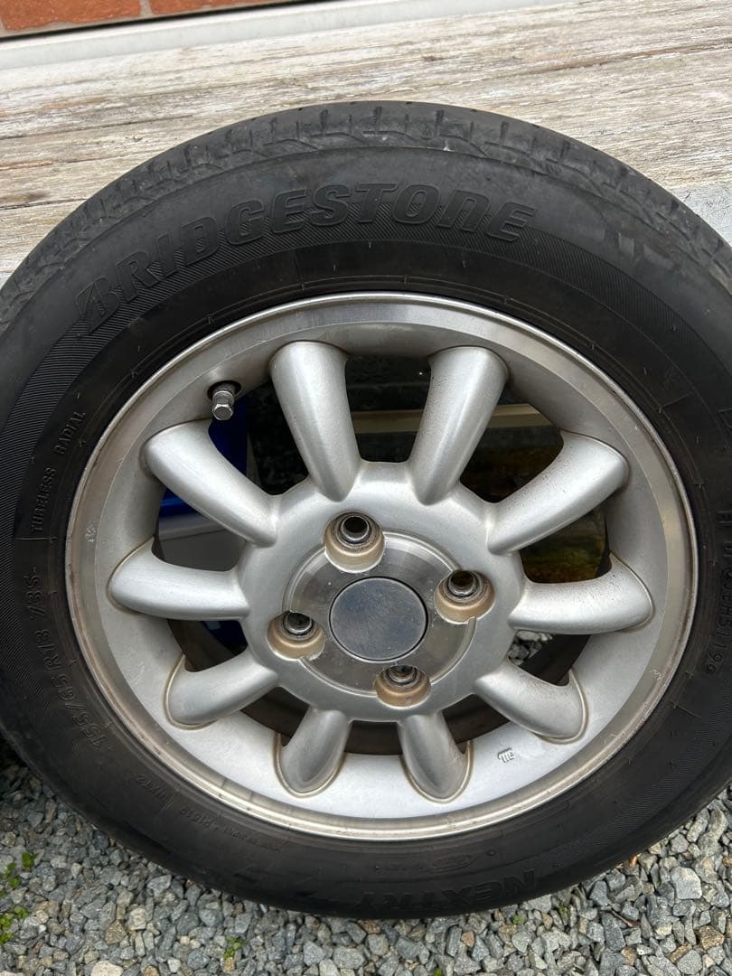 ❁*˗様 スズキ純正　ラパン純正アルミホイール13インチ