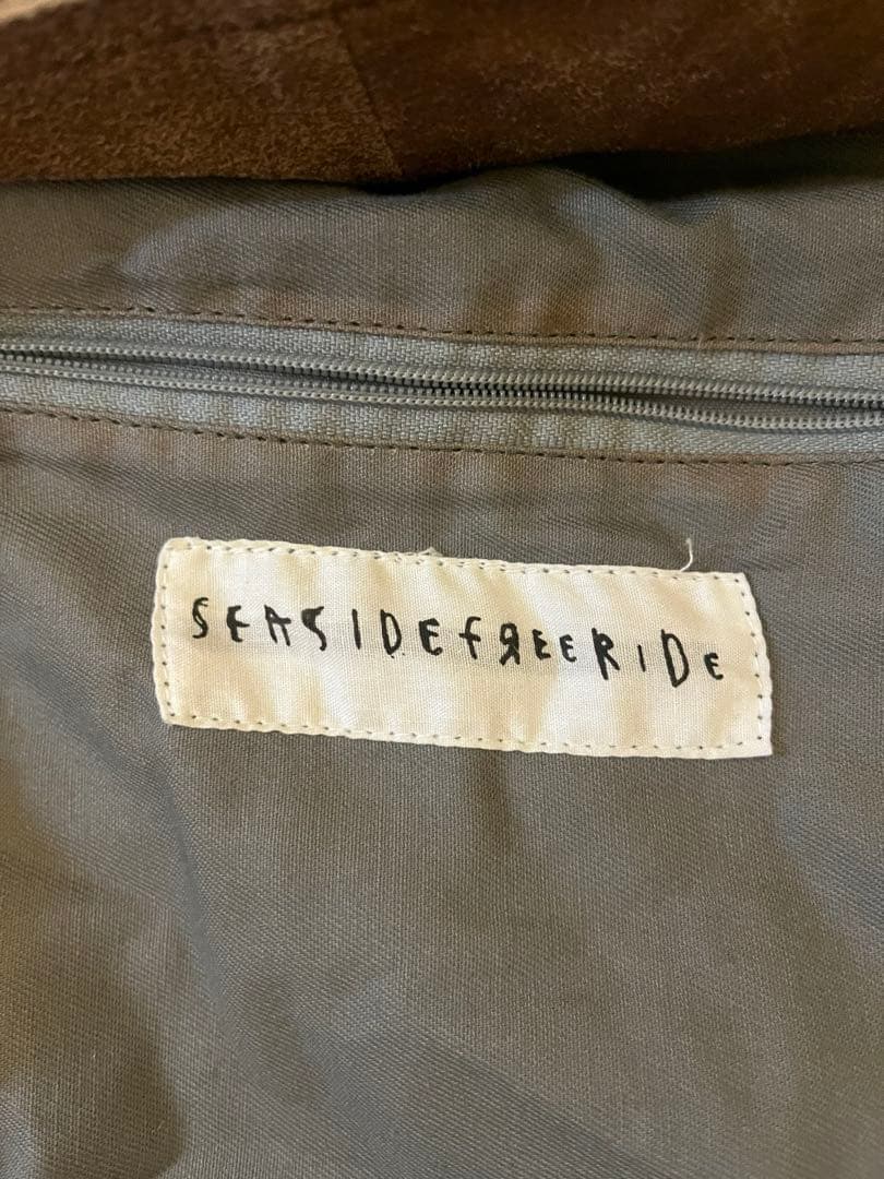 SEASIDE FREERIDE RT BAG シープレザーショルダーバッグ