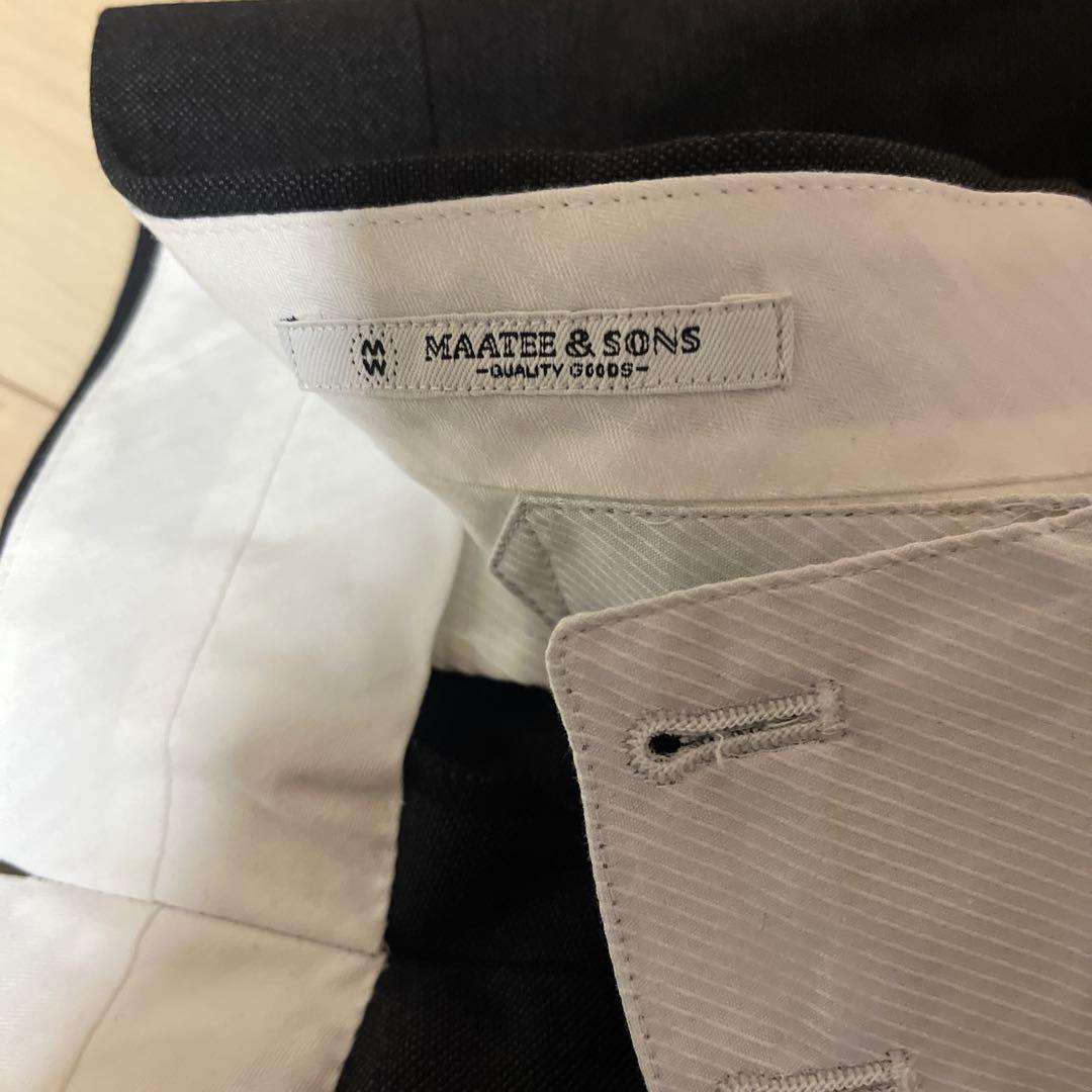 M*a様 マーティーアンドサンズ セットアップトラウザー2 ウールシャークスキン