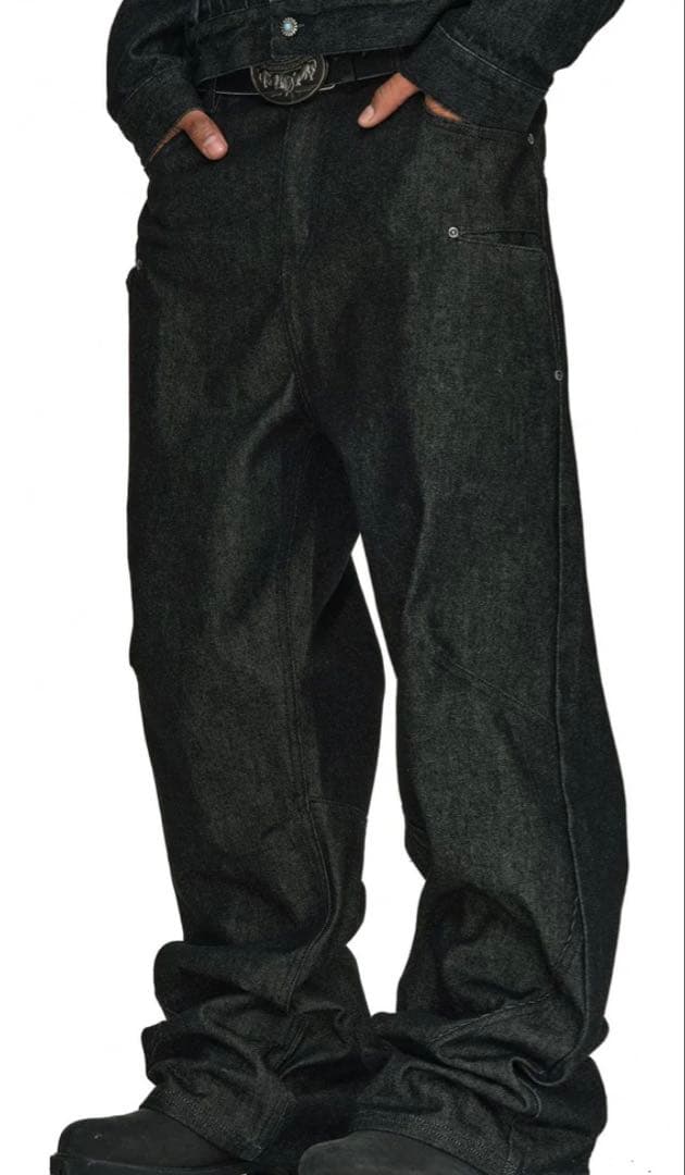 パンツ Antidote world wide Stacked Black Denim