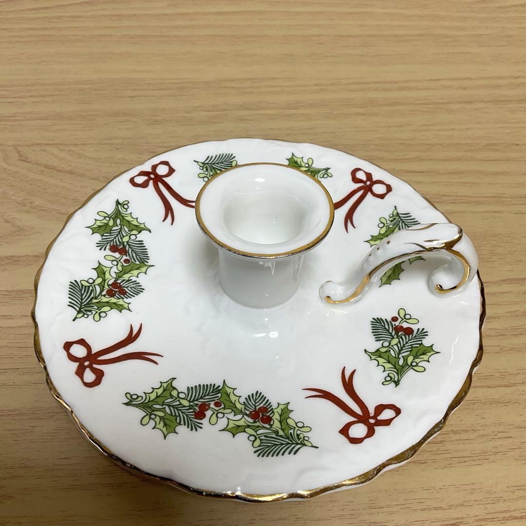 専用　ハマースレイ ホリー　キャンドル スタンド